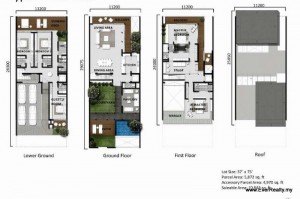 Type A Floor Plan - Empire Residence Parcel 11