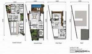 Type C Floor Plan - Empire Residence Parcel 11
